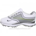Nike Golf Women's Nike Lunar Links III Wide-W White/Wolf Grey/Metallic Cool Grey 5 W US