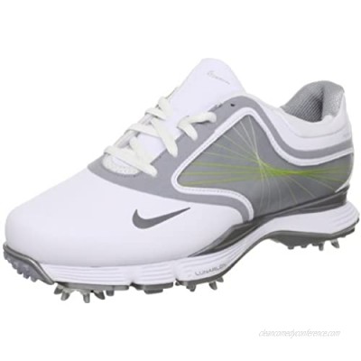 Nike Golf Women's Nike Lunar Links III Wide-W  White/Wolf Grey/Metallic Cool Grey  5 W US