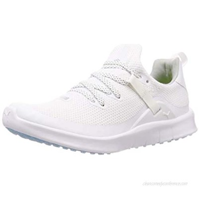 PUMA Women's Golf Shoes  White White White 01