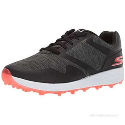 Skechers Women's Max Golf Shoe  Black/Hot Pink  5.5 W US
