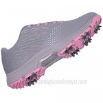 Thestron New Women Golf Shoes Waterproof Spikes Golf Sport Sneakers for Ladies