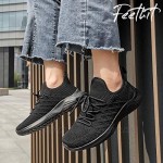 Feethit Womens Slip On Walking Shoes Non Slip Running Shoes Breathable Lightweight Gym Sneakers