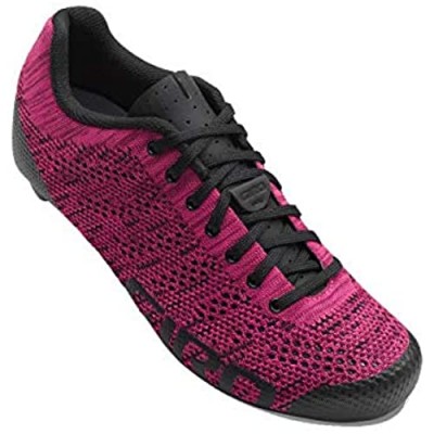 Giro 2018 Women's Empire E70 W Knit Cycling Shoes - Berry/Bright Pink (Berry/Bright Pink - 37.5)