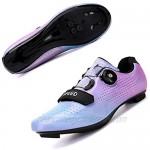 SEYMEZLIWE Womens Road Bike Cycling Shoes Exercise Cycling Shoes Compatible SPD Lock Riding Shoe Indoor/Outdoor