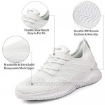 Akk Womens Walking Tennis Shoes - Slip On Memory Foam Lightweight Casual Sneakers for Gym Travel Work