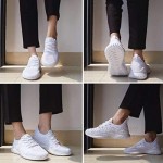 Akk Womens Walking Tennis Shoes - Slip On Memory Foam Lightweight Casual Sneakers for Gym Travel Work