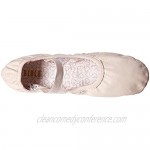 Bloch Women's Dance Belle Full-Sole Leather Ballet Shoe/Slipper Theatrical Pink 4 D US