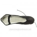 Bloch Women's Dansoft Full Sole Leather Ballet Slipper/Shoe Black 7 Medium