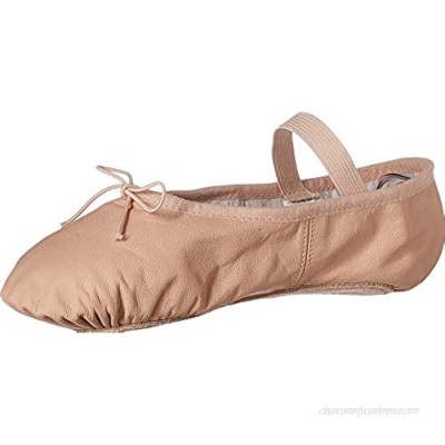 Bloch Women's Dansoft Full Sole Leather Ballet Slipper/Shoe  Pink  5.5 X-Wide