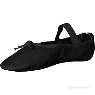 Leo Women's Ballet Russe Dance Shoe  Black  8 B US