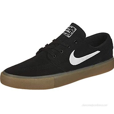 Nike SB Zoom Janoski RM Men's Shoes - AQ7475 (12 M US  Black/White-Gum Light Brown)
