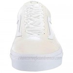 Vans Women's Old Skool Pearl Suede Classic Skate Shoe (7.5 Women / 6 Men (Perla Suede) Classic White/True White)