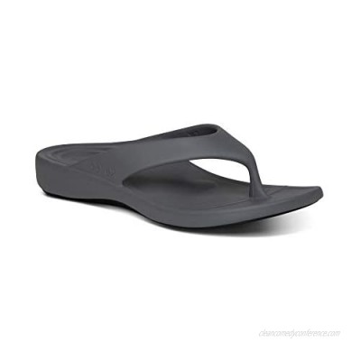 Aetrex Maui Waterfriendly Orthotic Flip Flop with Arch Support