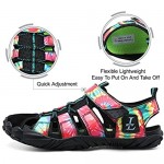 JIASUQI Athletic Hiking Water Shoes Barefoot Aqua Swim Sports Sandals Walking Shoes for Women Men