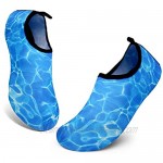 UBFEN Mens Womens Water Shoes Aqua Socks Quick Dry Barefoot Shoes for Yoga Swim Surf Pool Beach Walking Exercise