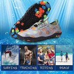 XIDISO Mens Womens Water Shoes Quick Dry Barefoot for Swim Diving Surf Aqua Sports Pool Beach Walking Yoga