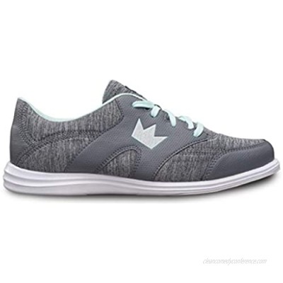 Brunswick Ladies Karma Sport Bowling Shoes- Grey/Mint