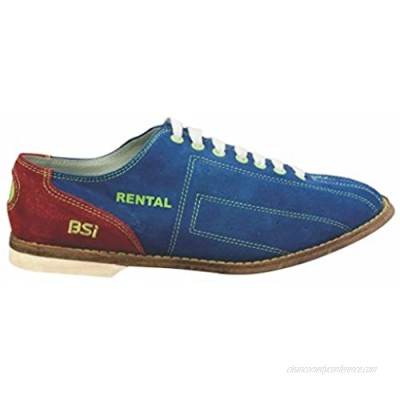 BSI Womens Suede Cosmic Rental Bowling Shoes- Laces