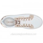 Dexter Groove IV Women's Bowling Shoes White Nubuck Rose Gold