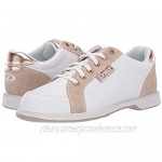 Dexter Groove IV Women's Bowling Shoes White Nubuck Rose Gold