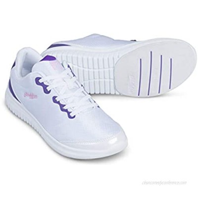 Strikeforce Glitz White/Purple Women's Bowling Shoe