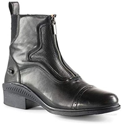 HORZE Suffolk Paddock Boots - Black - 6