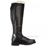 TuffRider Women's Tundra Fleece Lined Tall Boots in Synthetic Leather Black