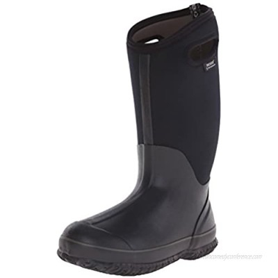 Bogs Womens Classic High Handle Wide Calf Waterproof Insulated Rain and Winter Snow Boot