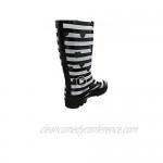 K KomForme Women Rain Boots with Non-Slip Sole Waterproof and Fashion Patterns