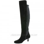 ARRAY Womens Adele Suede Closed Toe Over Knee Fashion Boots