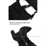 Women’s Fashion Thigh High Boots - Over the Knee Pointed Toe Sexy High Heeled Boots with Belt