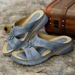 Women's Sandals Wedge Comfy Platform Sandals Open Toe Casual Summer Slip Beach Slippers Gladiator Wide Fit Shoes