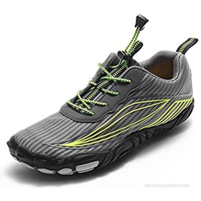 SaphiRose Men's Minimalist Sneaker Barefoot Cross-Trainer Trail Sports Shoes Wide Toe Box