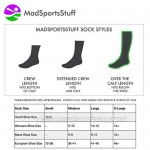 MadSportsStuff Softball Socks with Flames - for Girls or Boys Women or Men