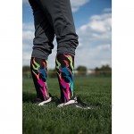 MadSportsStuff Softball Socks with Flames - for Girls or Boys Women or Men