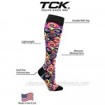 TCK Krazisox Neon Swirls Socks Over The Calf