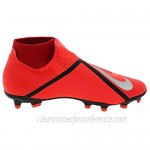 Nike Unisex Footbal Shoes Multicolour Bright Crimson Metallic Silver 600 8.5 US Men