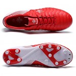 Saekeke Soccer Shoes Kids Boys FG Cleats/TF Professional Training Football Shoes