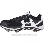 UA Under Armour Spine Glyde ST Cleats Womens Black/White - New